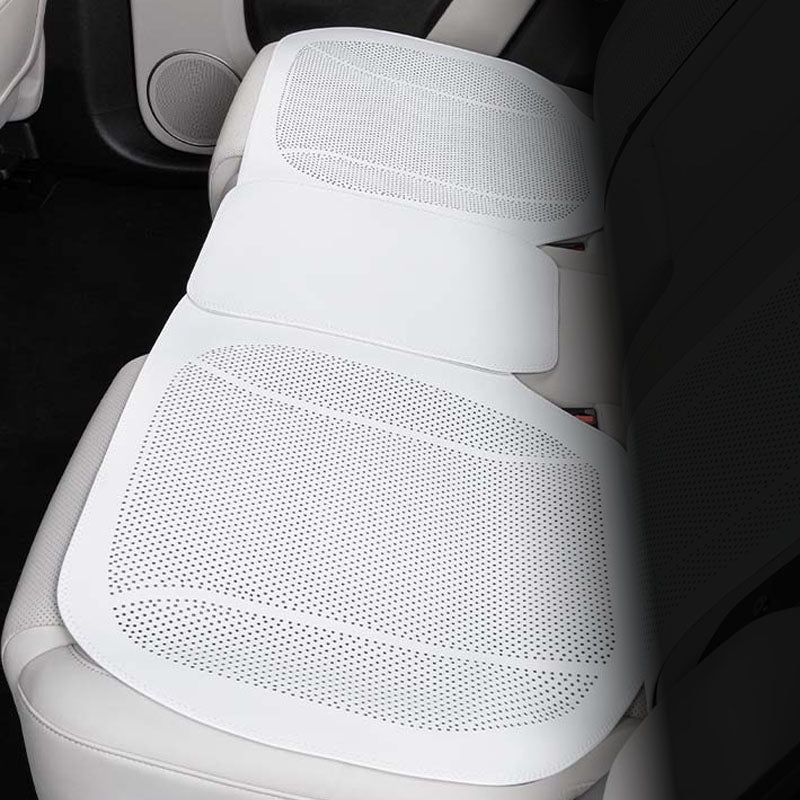 Nappa Leather Car Seat Cushion / Backrest / Full Set