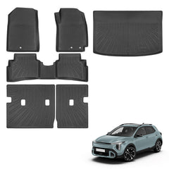 Bundle: TPE Floor Mats and Liners For Kia Stonic (2026)