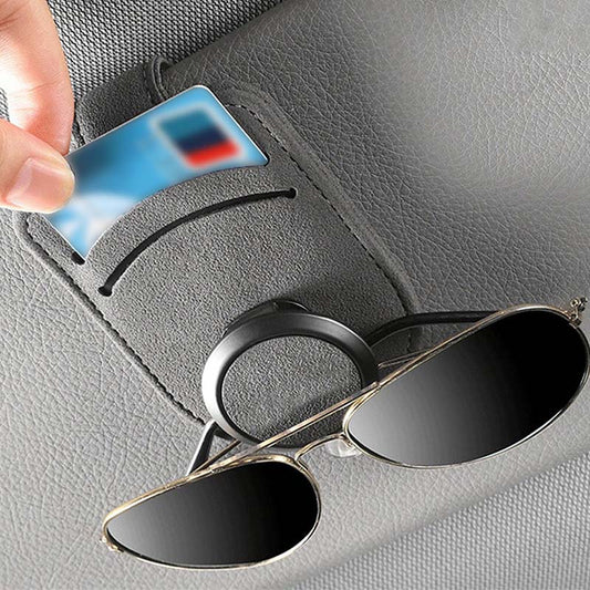 Multi-Functional Car Glasses Holder Clip