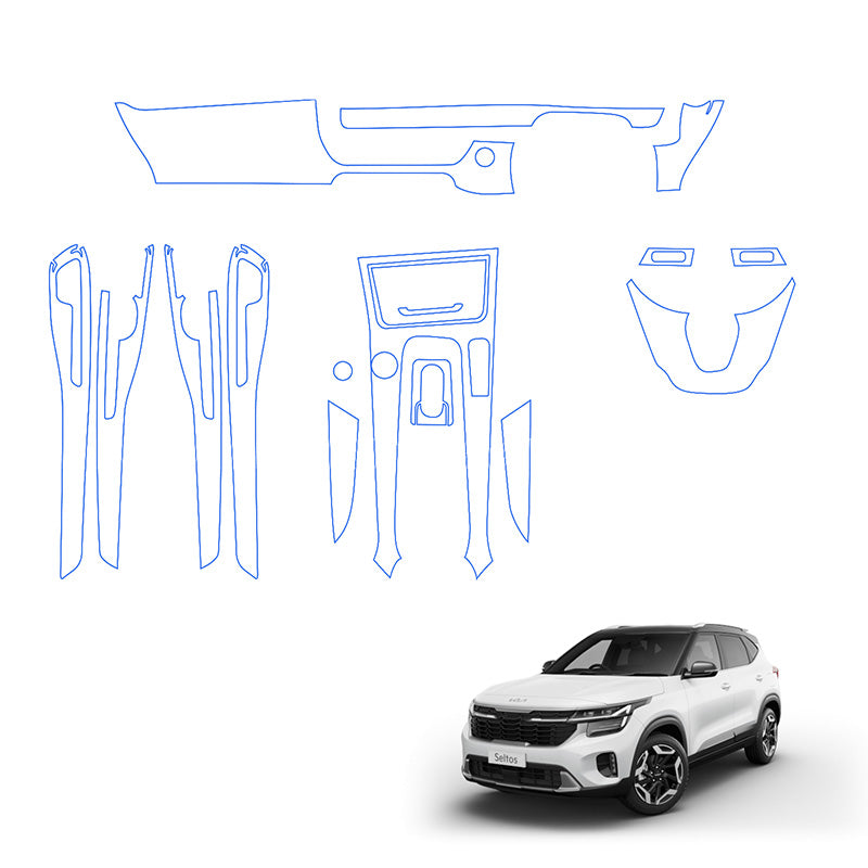 TPU Interior Protection Film For Kia Seltos (2026)