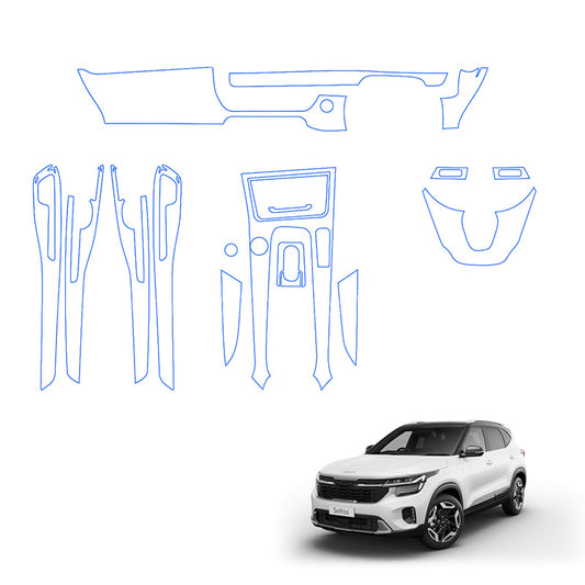 TPU Interior Protection Film For Kia Seltos (2026)