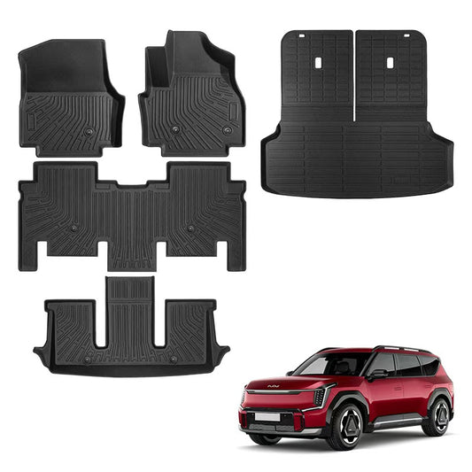 Bundle: Floor Mats and Liners For Kia EV9 (2023–2026)