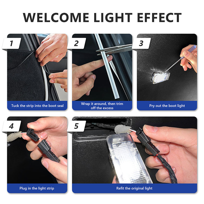 Car Trunk Light Strip For Kia Seltos (2022–2026)