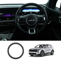 Nappa Leather Steering Wheel Cover For KIA